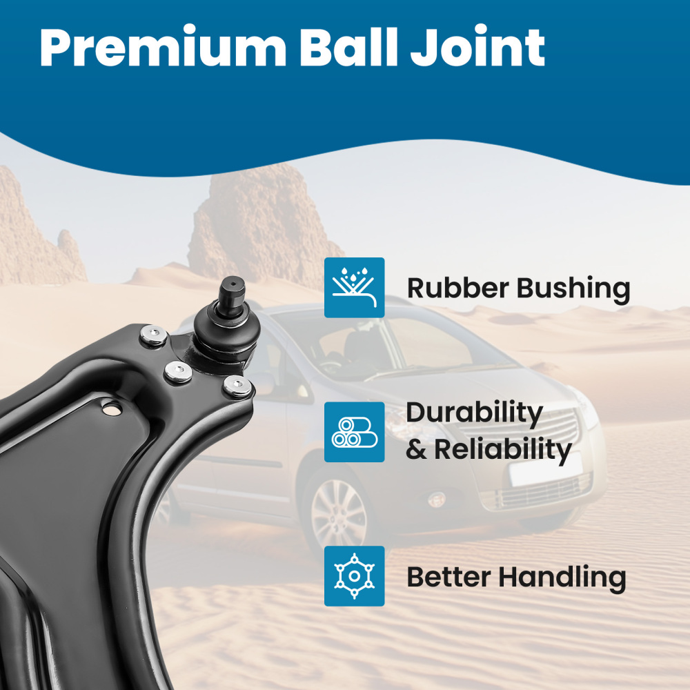 Braccio Triangolo Braccio Comando Anteriore 2PCS compatibile per Opel Meriva A