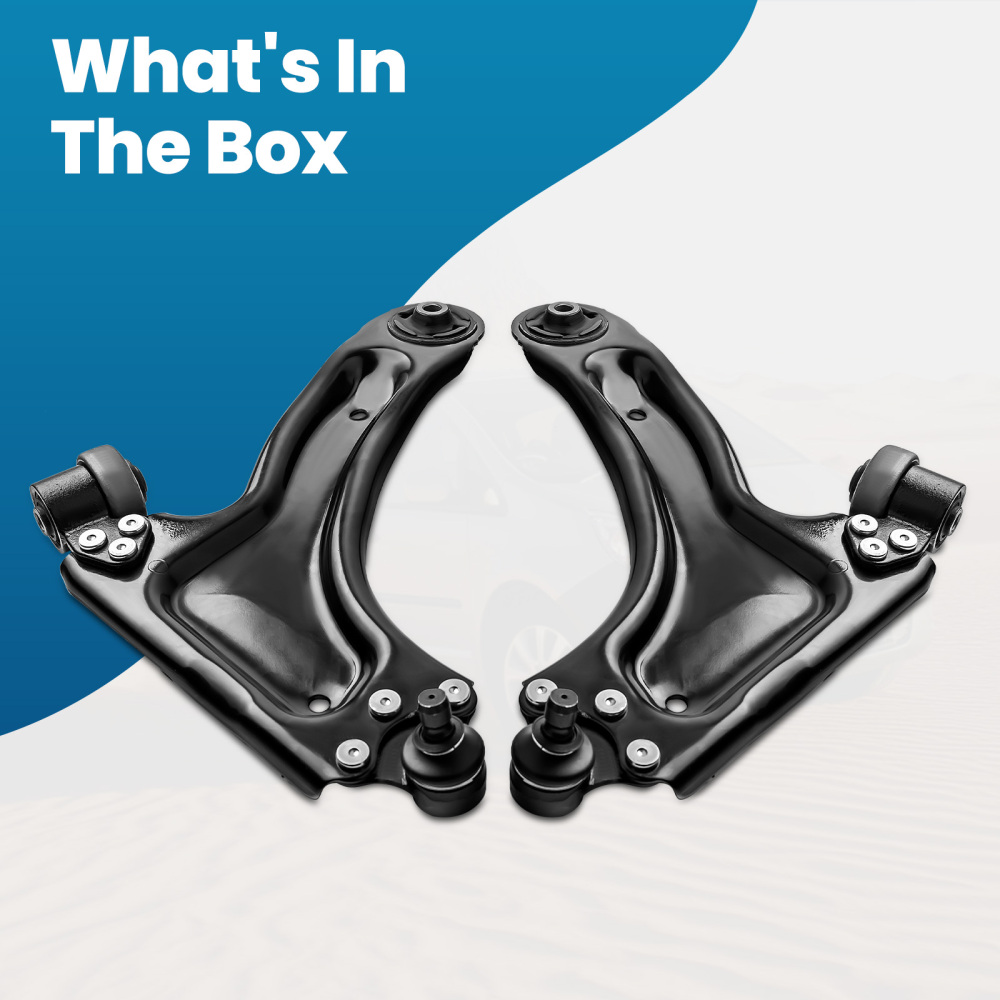 Braccio Triangolo Braccio Comando Anteriore 2PCS compatibile per Opel Meriva A