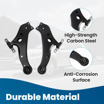 4x Front Lower Control Arm Ball Joint Sway Bar Link compatible for Lexus RX350 RX450H 10-19