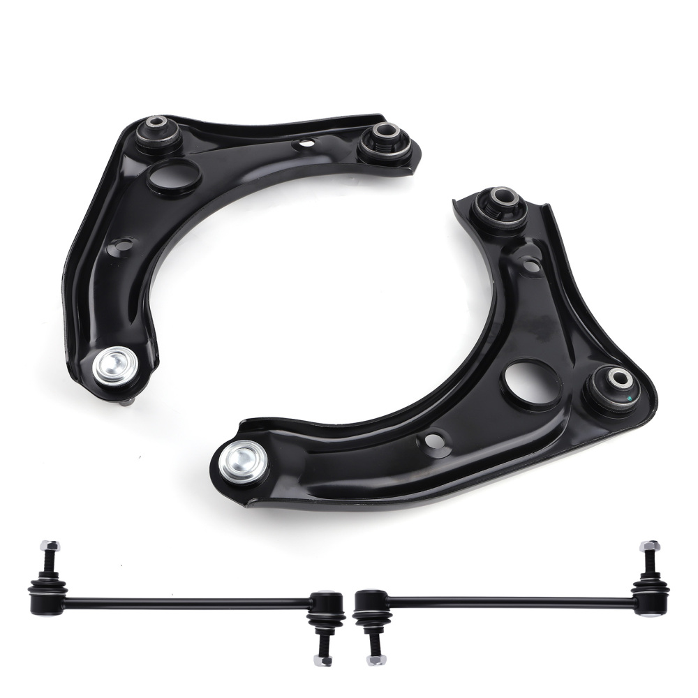Front Lower Control Arms w/Ball Joints Sway Bars Kit compatible for Nissan Versa Note Micra