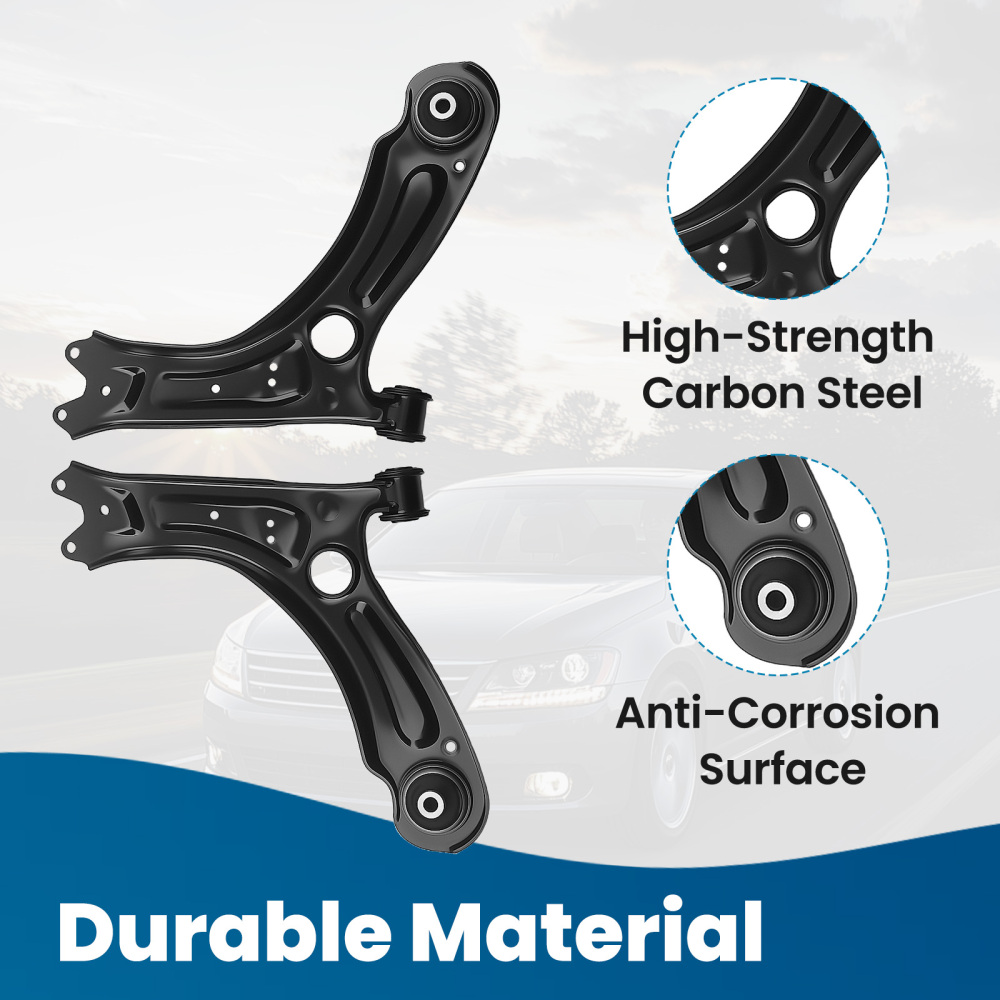 Front Lower Control Arms for 2011 2012 2013 2014 2015 2017 2018 compatible for Volkswagen Jetta