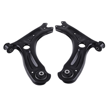 Front Lower Control Arms + Sway Bars + Tie Rods for 2011 - 2018 compatible for Volkswagen Jetta