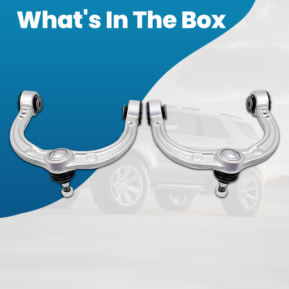 Suspension 2Pcs Front Upper Control Arm with Ball Joint compatible for Mercedes Benz GL320