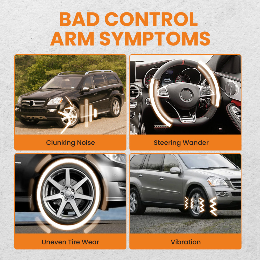 Compatible for Mercedes Benz GL320 ADI Suspension Front Upper Control Arm w/h Ball Joint suspension arms