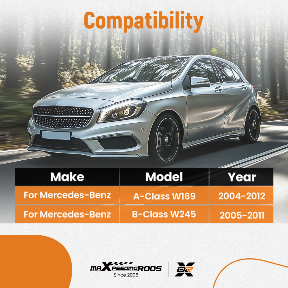 Braccetti sospensione Set compatibile per Mercedes Classe A B W169 W245 150 160 170 180 200