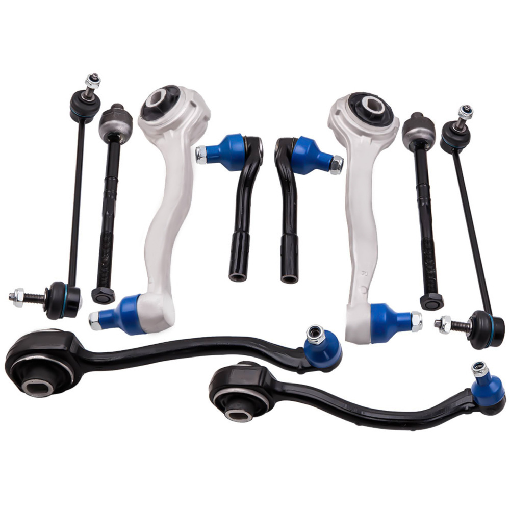 10-PIECES FRONT CONTROL ARM SET compatible for MERCEDES C-CLASS W203 S203 CLK C209 CLC A209