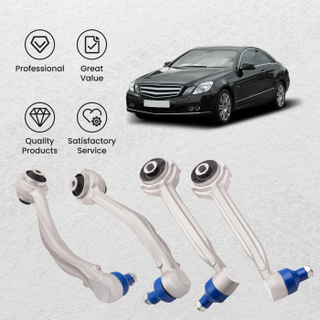 Compatible for mercedes clk slk front upper and lower suspension control arm arms and links kit suspension arms