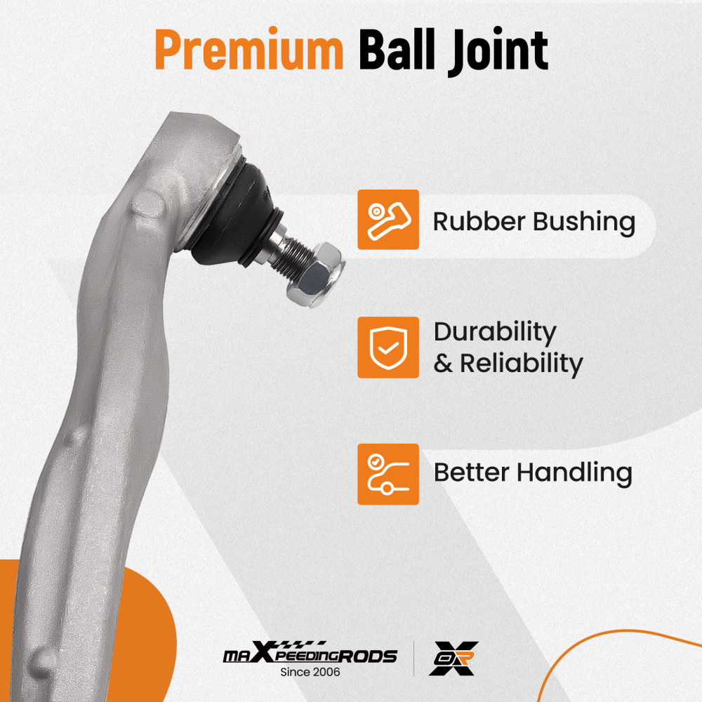 2X BRAS DE CONTRÔLE INFÉRIEUR AVANT compatible pour MERCEDES BENZ C230 C250 C300 E350 E400