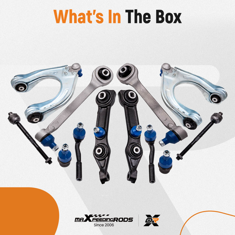 KIT BRAZOS SUSPENSION DELANTERO COMPLETOS 12 PIEZAS compatible para MERCEDES W211 S211 C219