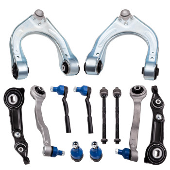 12x Braccetti Sospensione+Tirante+Giunti a Sfera compatibile per Mercedes Classe E W211 S211
