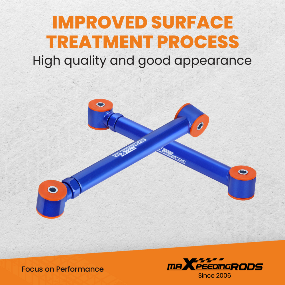 2 Pcs RHLH Lower Rear Adjustable Control Arms compatible for Jeep Grand Cherokee WJ 1999