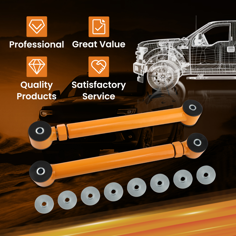 Suspension Track Control Arm Kit compatible pour Jeep Grand Cherokee WJ 1999-2004 Arrière