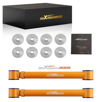 2x RH+LH Lower Rear Adjustable Control Arms compatible for Jeep Grand Cherokee WJ 1999-2004