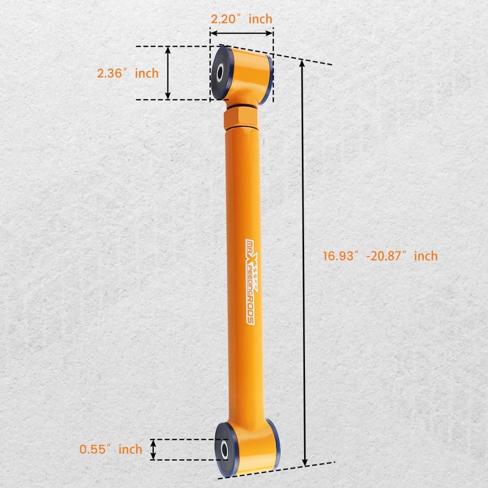 2x RH+LH Lower Rear Adjustable Control Arms compatible for Jeep Grand Cherokee WJ 1999-2004