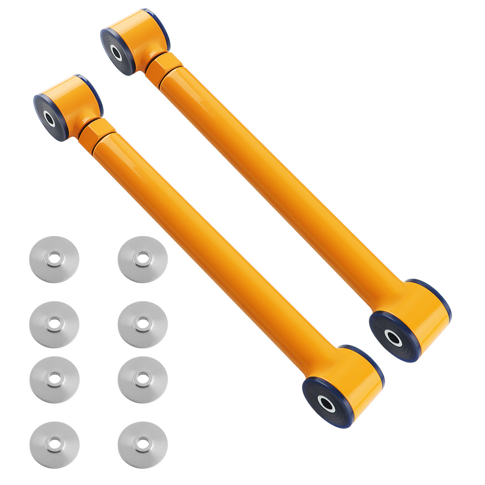 2x RH+LH Lower Rear Adjustable Control Arms compatible for Jeep Grand Cherokee WJ 1999-2004