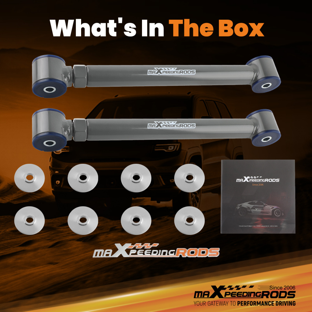 Posteriore Lower Adjustable Control Arm 2pcs for Grand Cherokee WJ 1999-2004