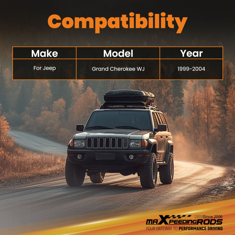 Posteriore Lower Adjustable Control Arm 2pcs for Grand Cherokee WJ 1999-2004