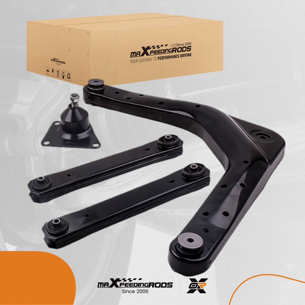 Rear Upper +  Lower Kit Control Arm compatible for Jeep Grand Cherokee WJ 1999-2004 Bushing