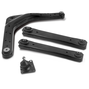 Rear Upper and Lower Control Arm compatible for Jeep Grand Cherokee WJ 99-04 With Ball Joint suspension arms