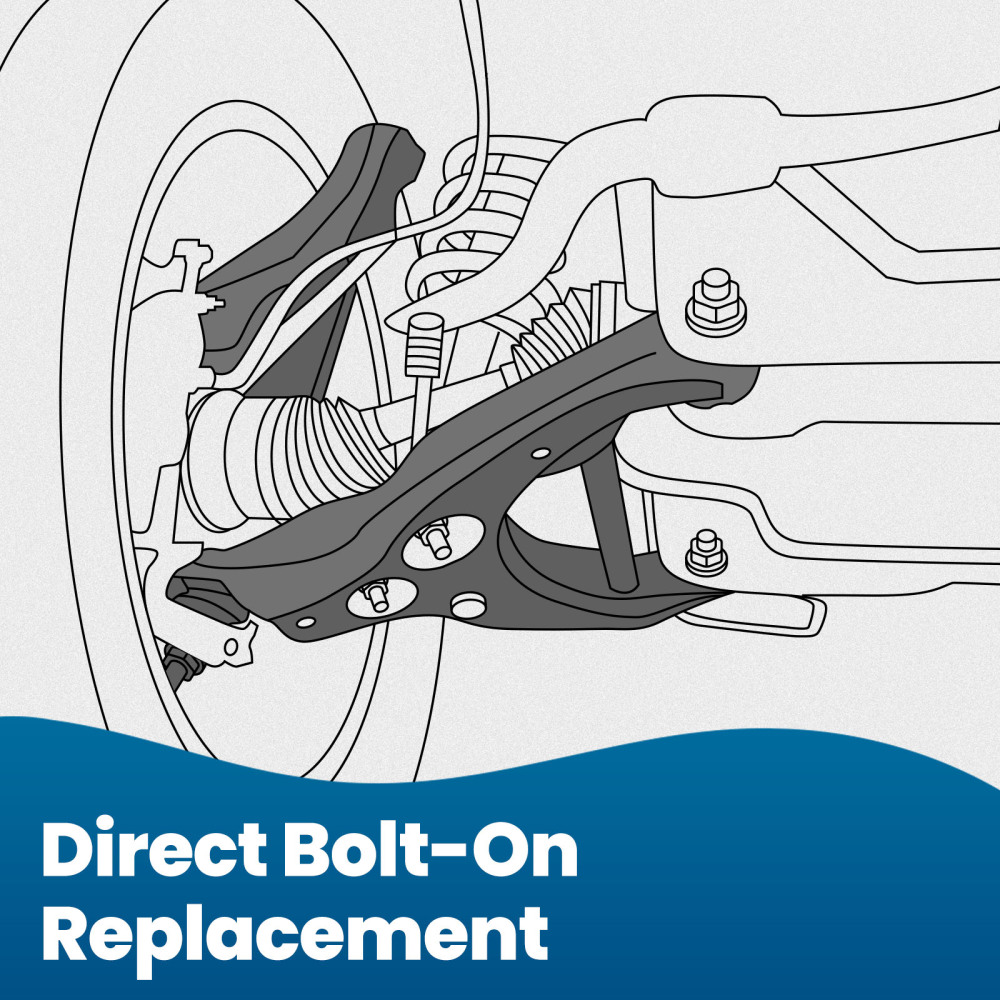Rear Upper and Lower Control Arm compatible for Jeep Grand Cherokee WJ 99-04 With Ball Joint suspension arms