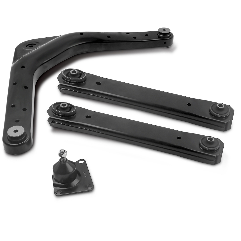 Rear Upper and Lower Control Arm compatible for Jeep Grand Cherokee WJ 99-04 With Ball Joint suspension arms