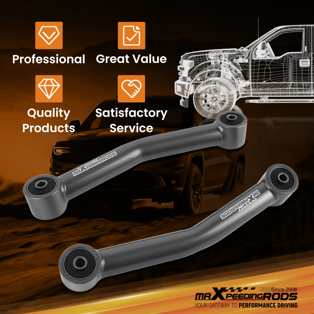 Fixed Length Front / Rear Lower Control Arm 0-4 for Jeep TJ ZJ 1997-2006 4WD