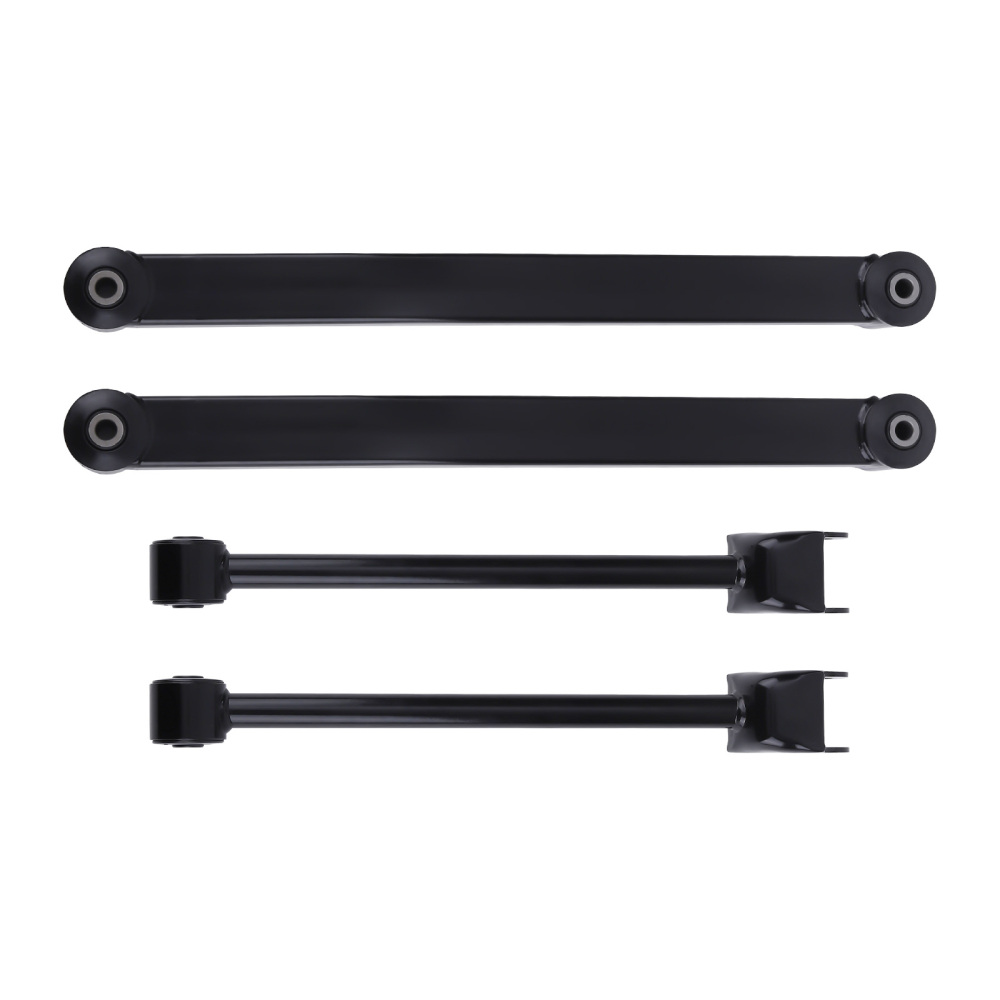 4x Front UpperLower Control Arms for 2007 2008 - 2017 2018 compatible for Jeep Wrangler JK