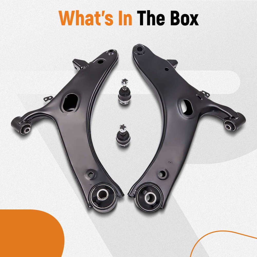 Suspension Pair Control Arms Front Lower Ball Joint Assembly compatible for Subaru Impreza