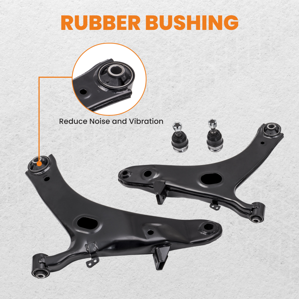 Suspension Pair Control Arms Front Lower Ball Joint Assembly compatible for Subaru Impreza
