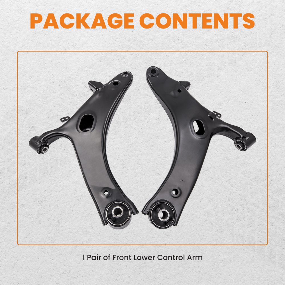 Suspension Pair Control Arms Front Lower Ball Joint Assembly compatible for Subaru Impreza