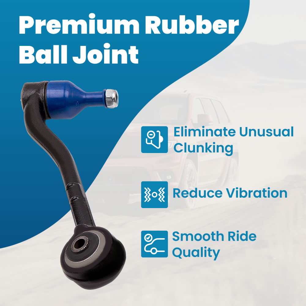 10 Pcs Front Lower Control Arms with Ball Joints compatible for BMW X5 E53 2000 - 2006