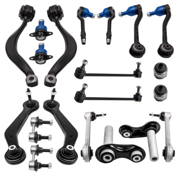 Front+Rear Control Arm Ball Joint Suspension Kit compatible for BMW X5 2.5i 3.0i 4.4i 4.8is