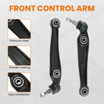 Pair Front Lower Right and Left Control Arm Kit compatible for Bmw X5 X6 31126771894 suspension arms