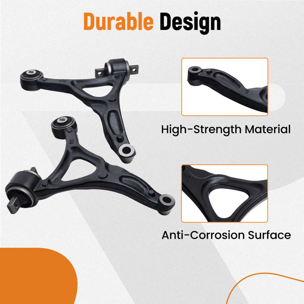 Front Lower Suspension Wishbone Control Arm compatible for Volvo XC90 2.4TD 2.5 2.9 3.2 4.4 suspension arms