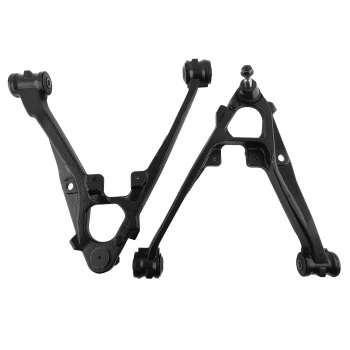 12x Front Upper Lower Control Arm Kit for 2007-2013 compatible for Chevy Silverado GMC Escalade