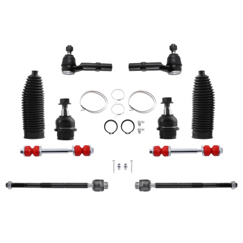 12pcs Front Control Arms w/ Poly Bushing For 2007-2014 compatible for Cadillac Escalade EXT/ESV