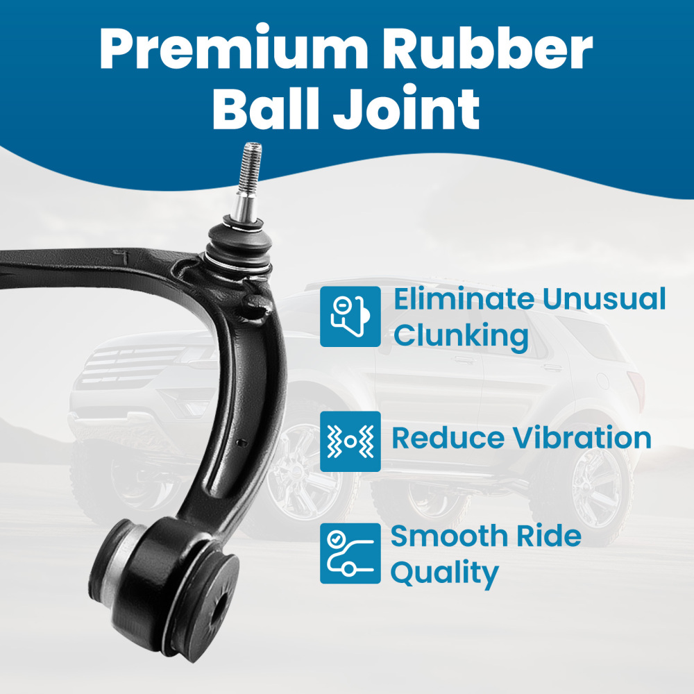 12 Pcs Front Upper Control Arm & Tie Rod Sway Bar compatible for Silverado Sierra