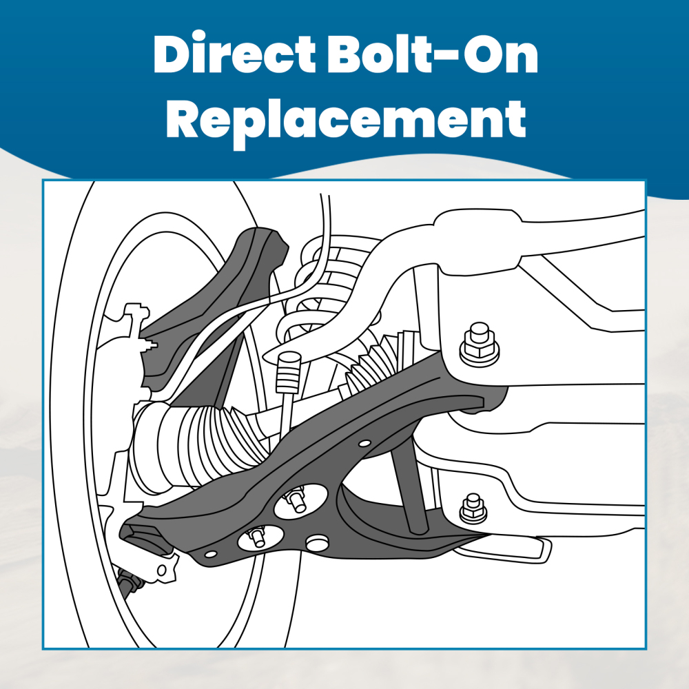 12 Pcs Front Upper Control Arm & Tie Rod Sway Bar compatible for Silverado Sierra