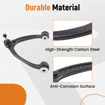 13x Front Control Arms PU Bushing Lift Kit For 07-13 compatible for Chevy Suburban 1500 compatible for Tahoe