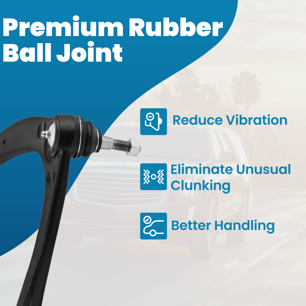 8PC BRACCIO DI CONTROLLO ANTERIORE compatibile per CHEVROLET SILVERADO SUBURBAN SUBURBAN GMC