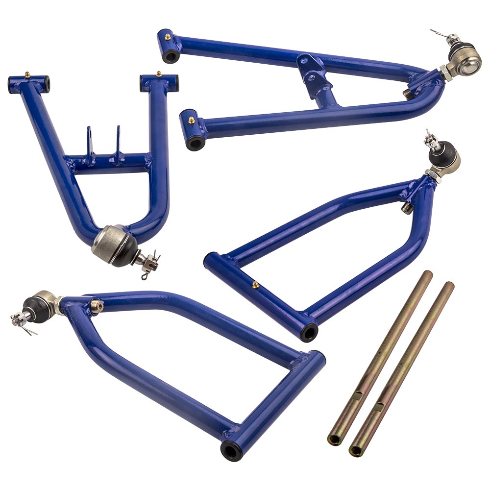 Blue Compatible For Yamaha Banshee 350 Front A Arm Kit Adjustable Extended Control Arm Suspension Arms
