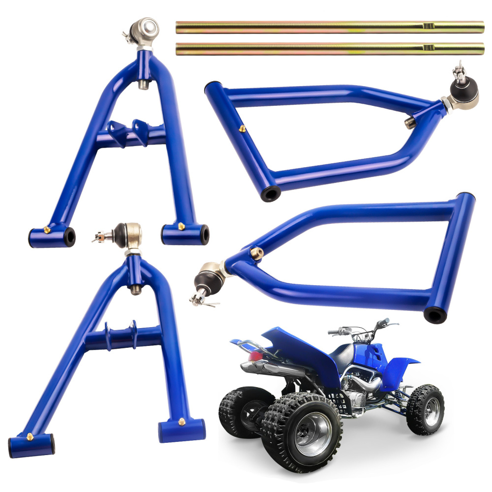 Compatible for Yamaha Banshee 350 Front A Arm Kit Suspension Adj. Extended Control Arm Set	