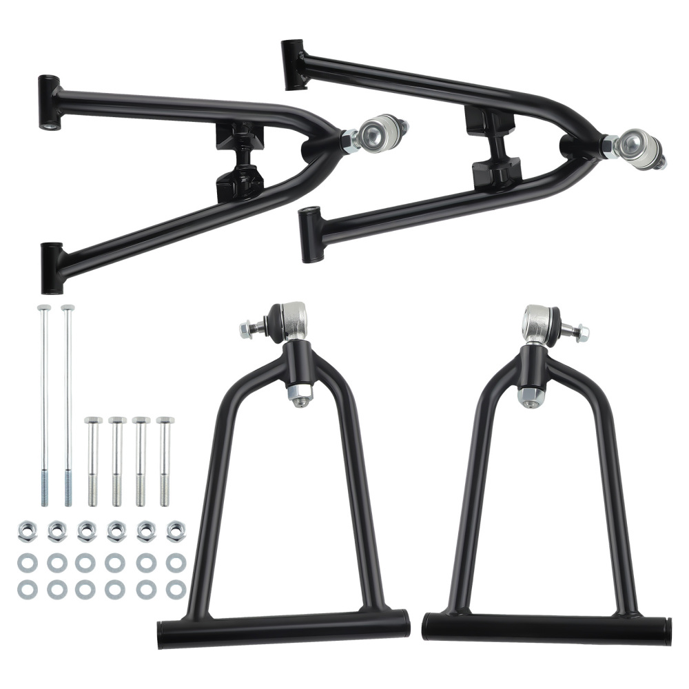 Front Lower Upper A-Arms compatible for Yamaha YFZ450 YFZ450V Control arms