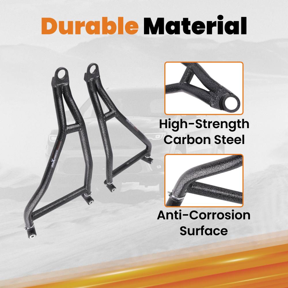 High Clearance Front Lower A-Arms for 2014 + Compatible for Polaris RZR XP 1000/ XP 4 1000