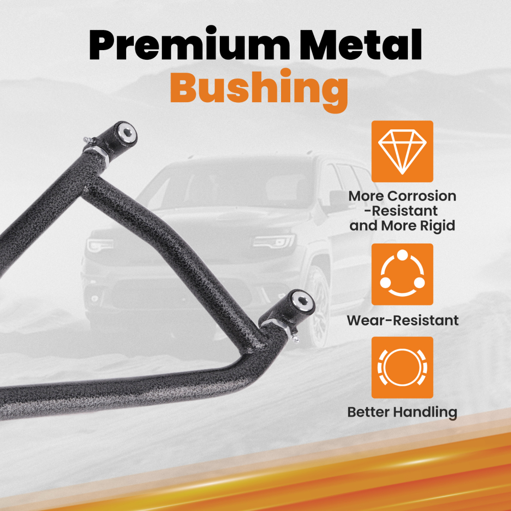 High Clearance Front Lower A-Arms for 2014 + Compatible for Polaris RZR XP 1000/ XP 4 1000