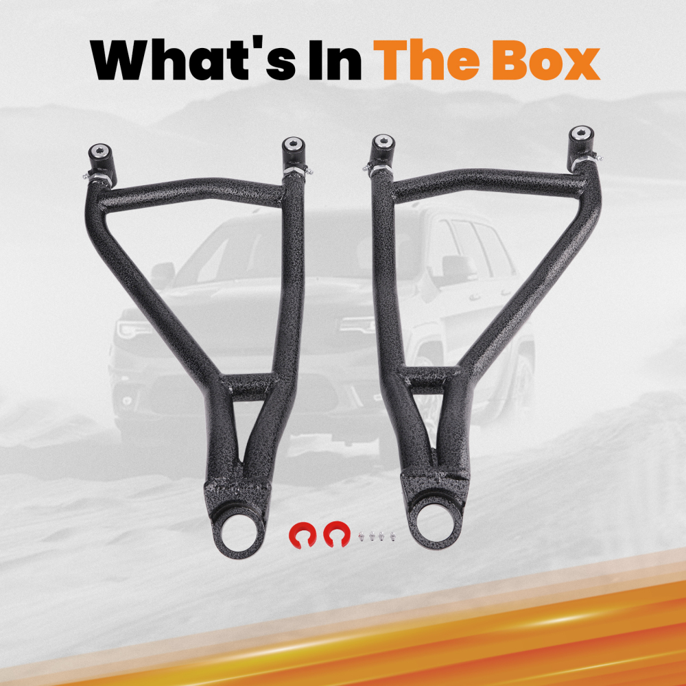 High Clearance Front Lower A-Arms for 2014 + Compatible for Polaris RZR XP 1000/ XP 4 1000