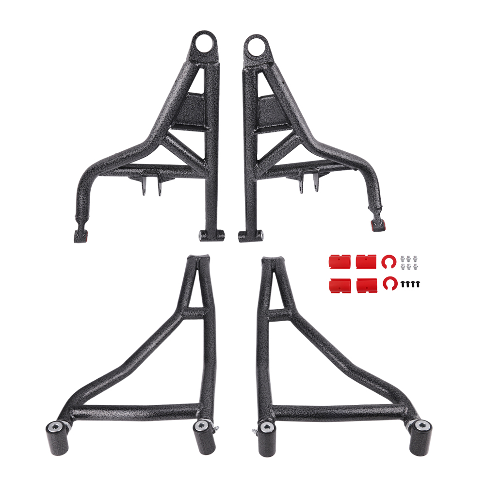 High Clearance Front Upper Lower A-Arms compatible for Polaris RZR XP 1000 / 4 Turbo 14-23