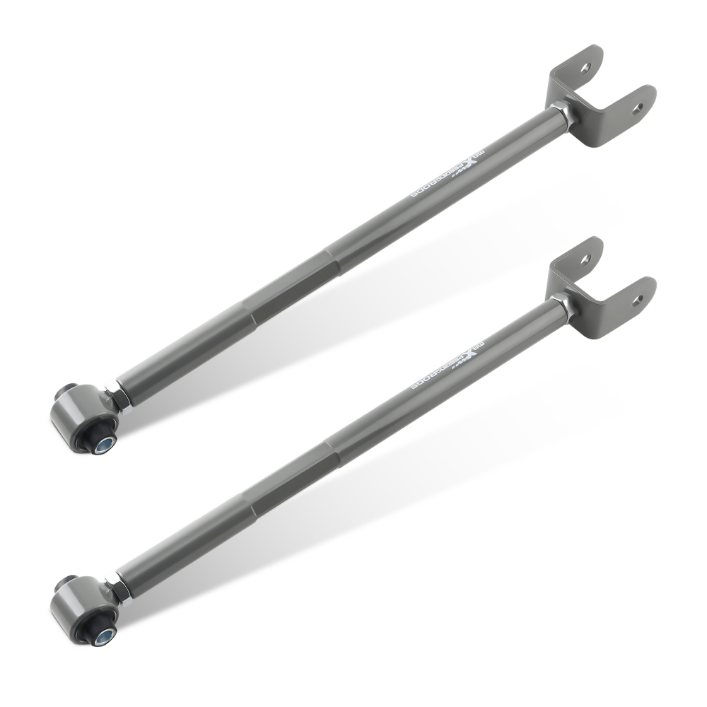 Pair Rear Adjustable Lower Camber Control Arm Kit compatible for BMW E46 323 325 328 330