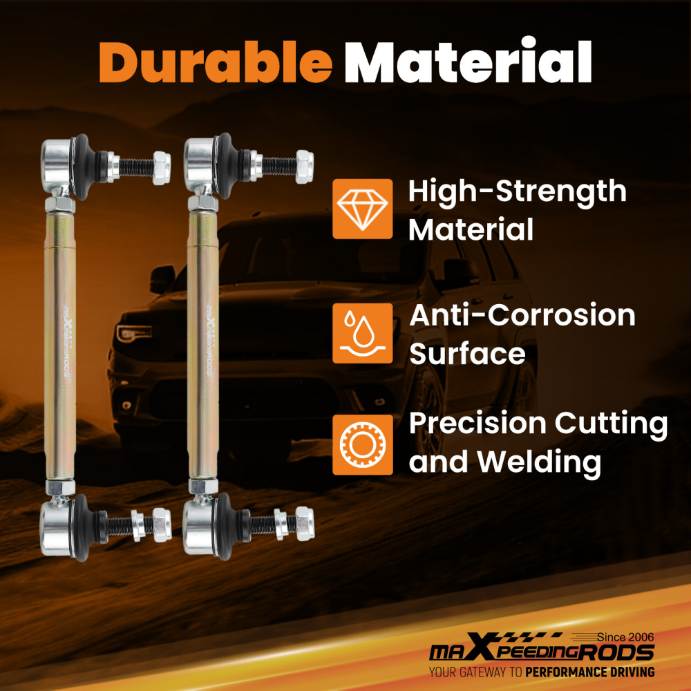 Front Sway Bar End Link + Rear Lower Control Camber Arms compatible for BMW E36 E46 M3 328i