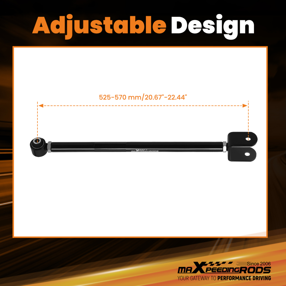 bracci di sospensione del Camber Regolabile Posteriore Inferiore compatibile per BMW 3-Serie E36 E46 E85